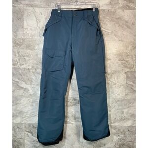 Pulse Men's M Snowboarding Ski Pants Insulated Waterproof Breathable Navy Blue